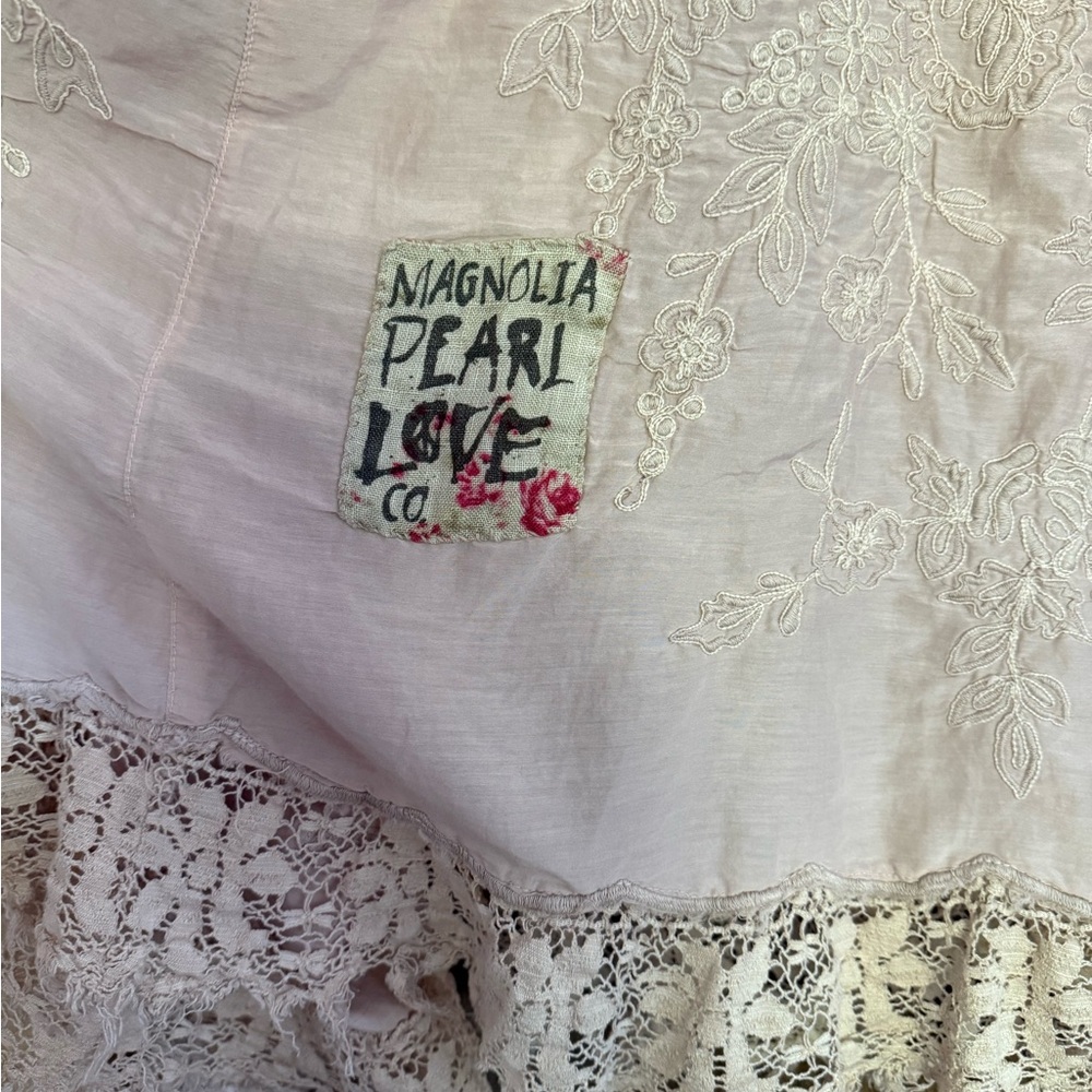 NWT Magnolia Pearl Nena Skirt 125 Petal Pink - Picture 7 of 8